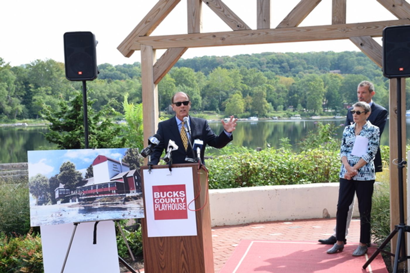 Photo Flash: Bucks County Playhouse Celebrates Final Phase Groundbreaking Photo Flash: Bucks County Playhouse Celebrates Final Phase Groundbreaking Image