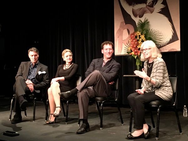 Robert Cuccioli, Alison Fraser, Professor Andrew M. Flescher, Shaw scholar Judith Qui Photo