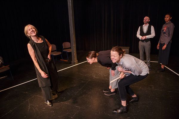 Liz Crowther, Alice Haig, Hannah Barrie, Paul O'Mahony, and Evelyn Miller  Photo