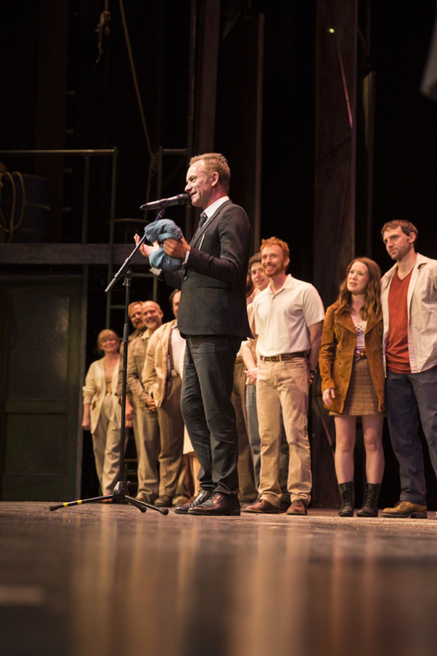 Photo Flash: STING Joins the Cast of Pioneer Theatre's THE LAST SHIP  Image