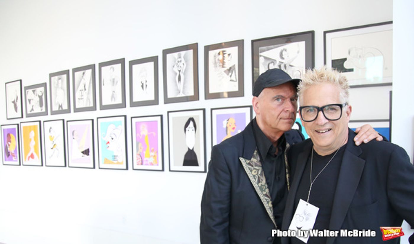 Photo Coverage: Caricature Art of Broadway Icons Featured in New FACES by FALLIN Exhibit Image