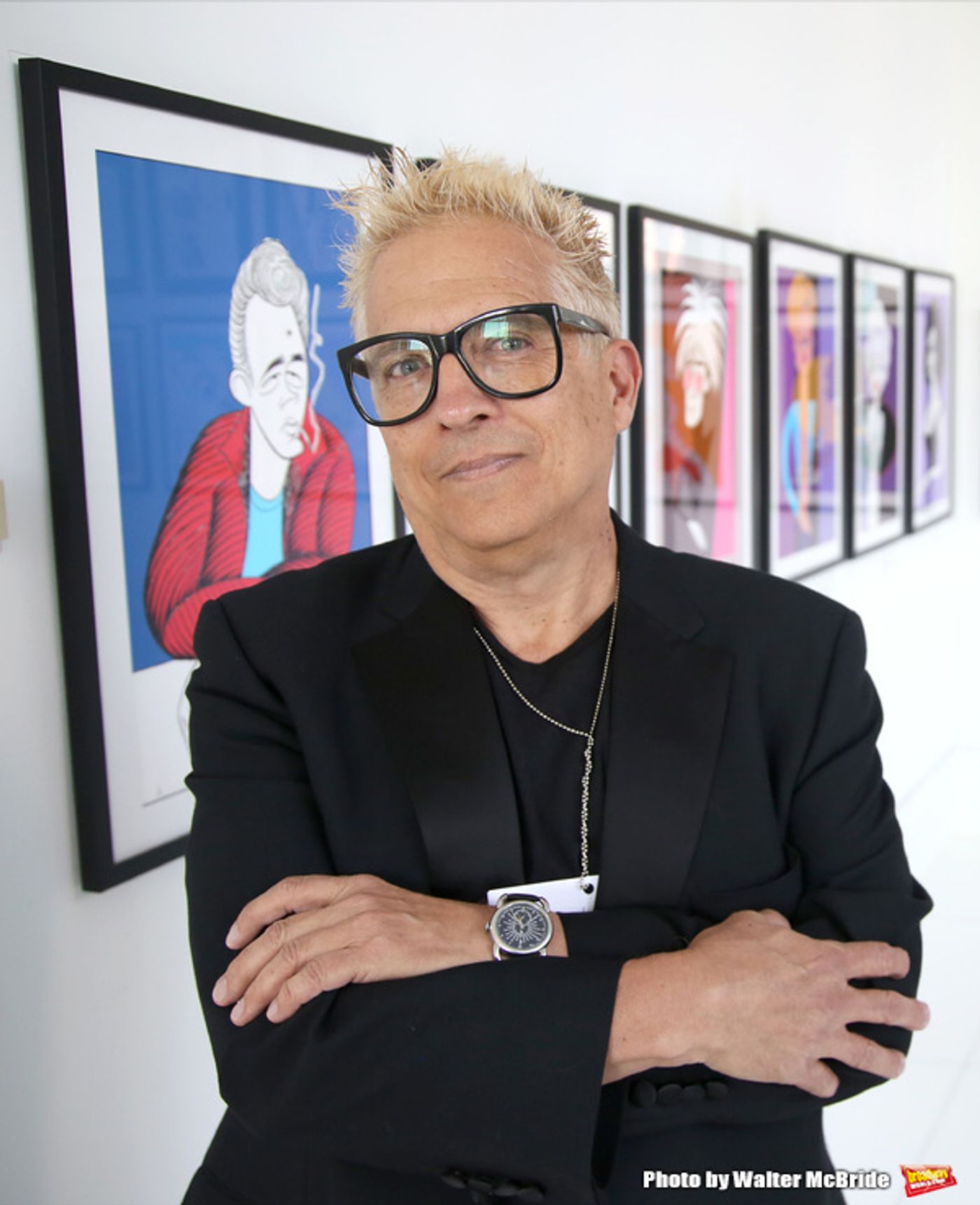 Photo Coverage: Caricature Art of Broadway Icons Featured in New FACES by FALLIN Exhibit Image