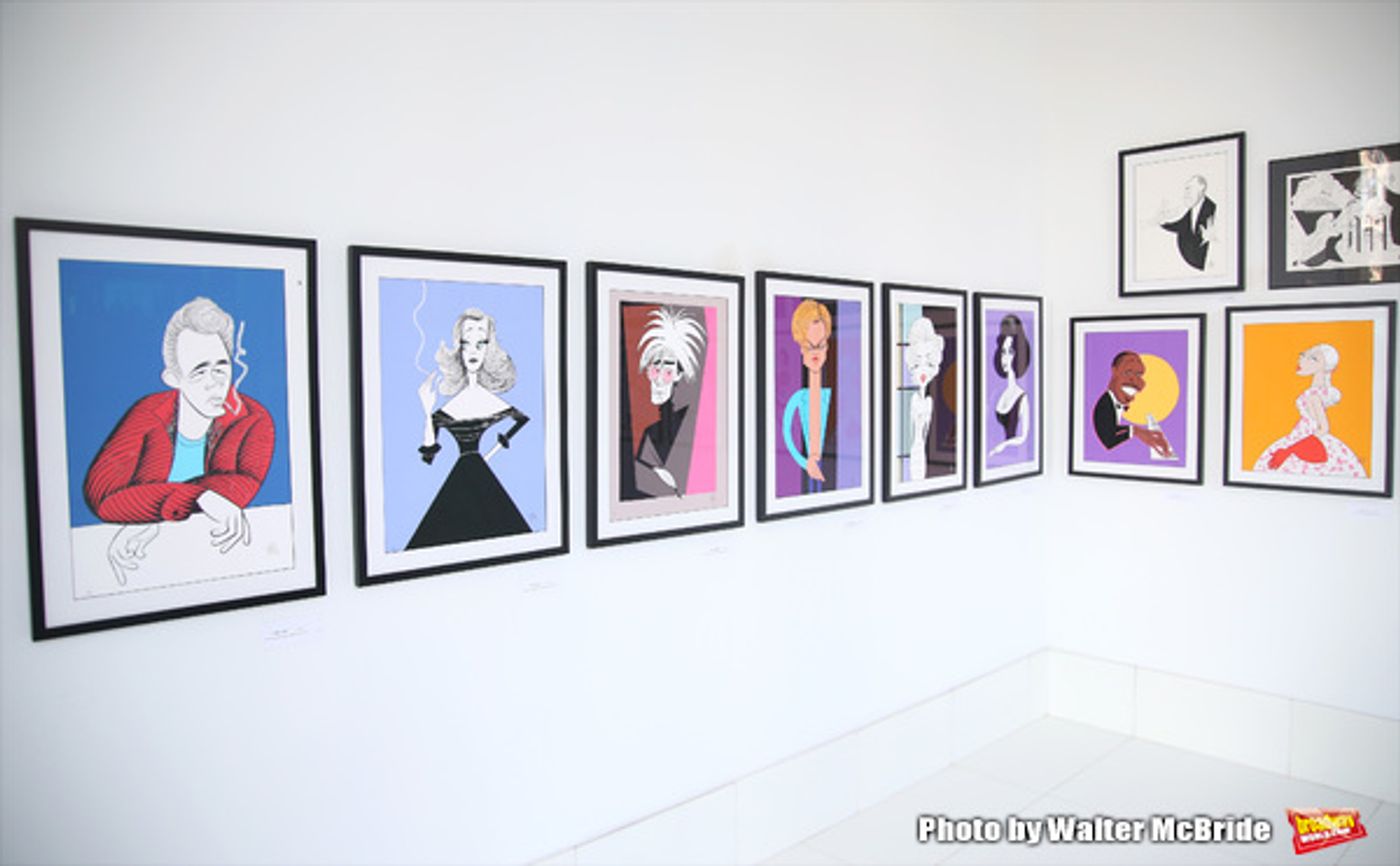 Photo Coverage: Caricature Art of Broadway Icons Featured in New FACES by FALLIN Exhibit Image