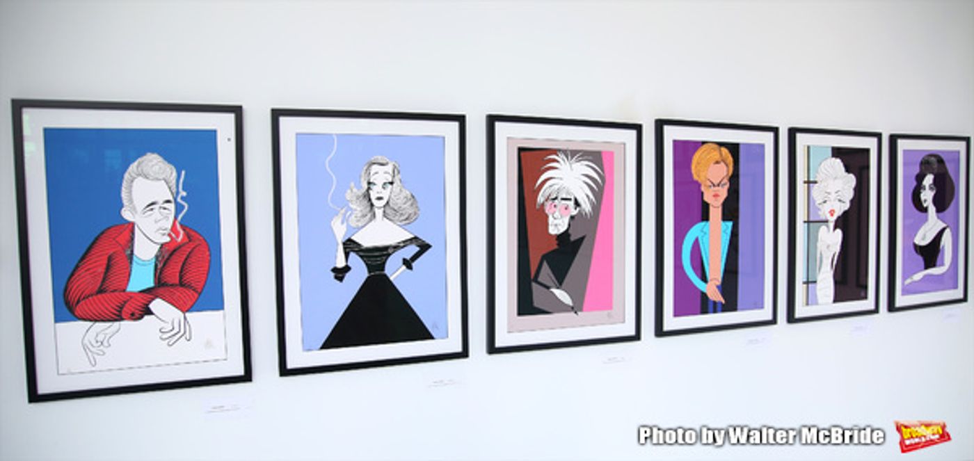 Photo Coverage: Caricature Art of Broadway Icons Featured in New FACES by FALLIN Exhibit Image