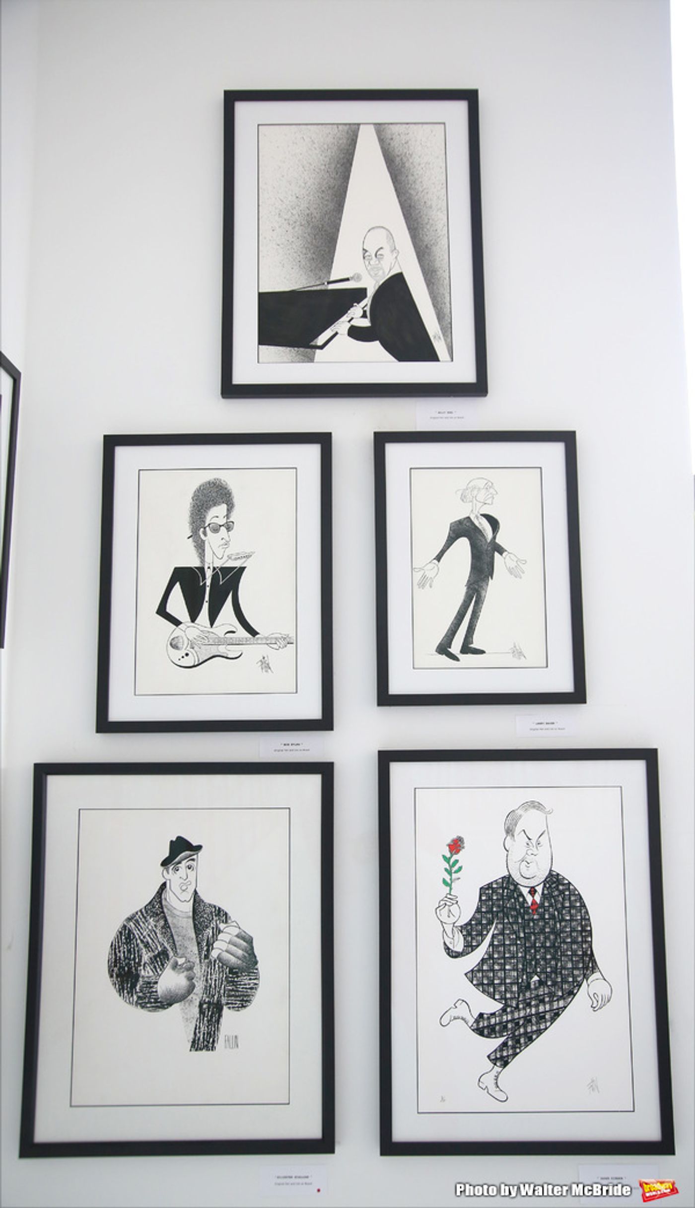 Photo Coverage: Caricature Art of Broadway Icons Featured in New FACES by FALLIN Exhibit Image