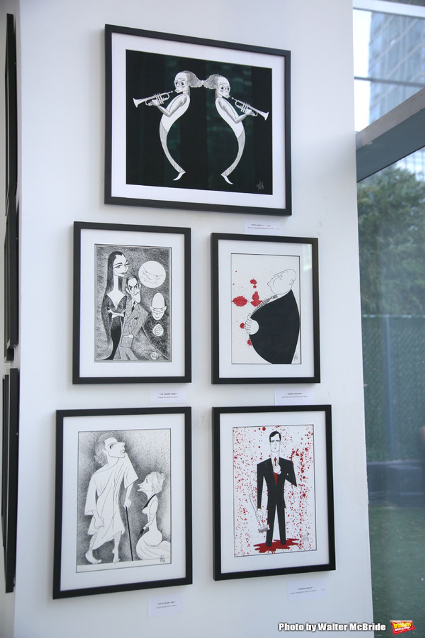 Photo Coverage: Caricature Art of Broadway Icons Featured in New FACES by FALLIN Exhibit Image