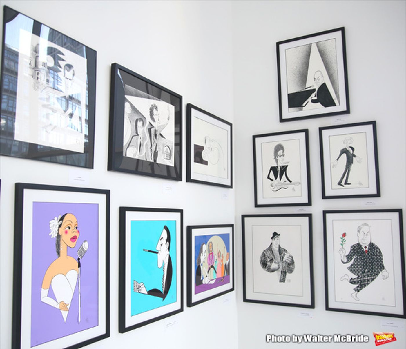 Photo Coverage: Caricature Art of Broadway Icons Featured in New FACES by FALLIN Exhibit Image