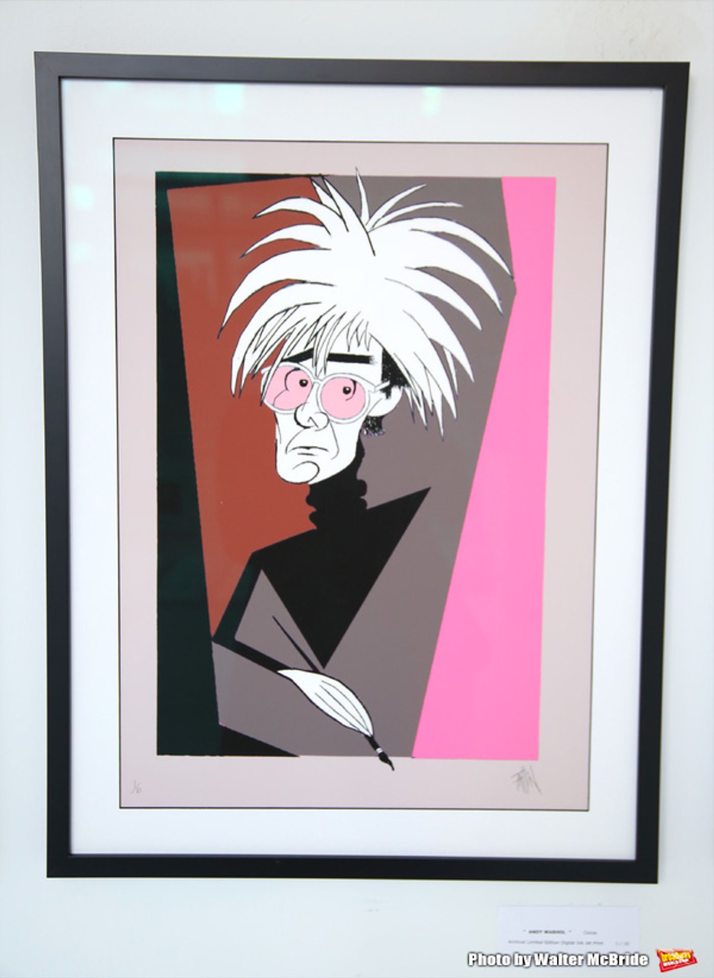 Photo Coverage: Caricature Art of Broadway Icons Featured in New FACES by FALLIN Exhibit Image