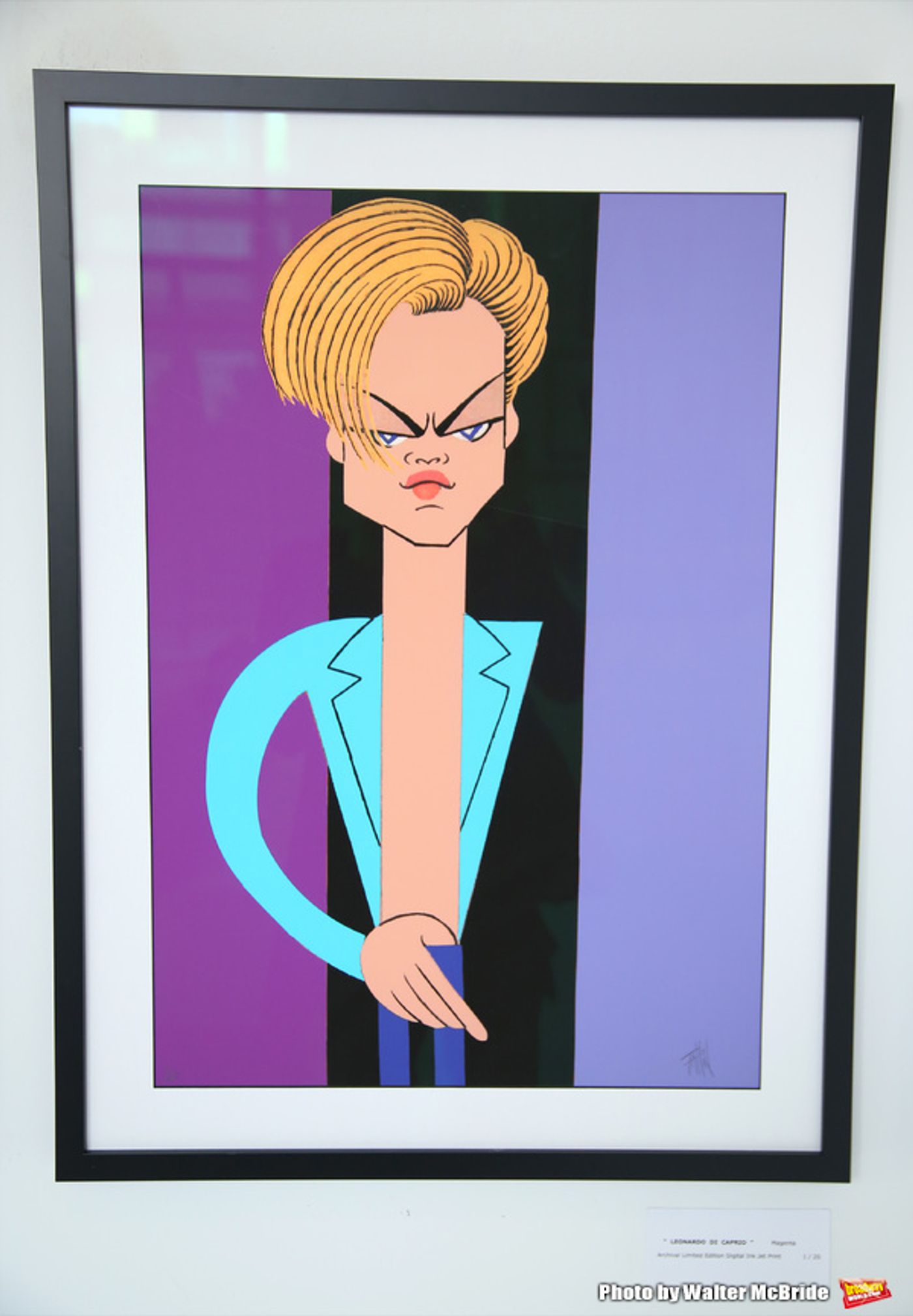 Photo Coverage: Caricature Art of Broadway Icons Featured in New FACES by FALLIN Exhibit Image