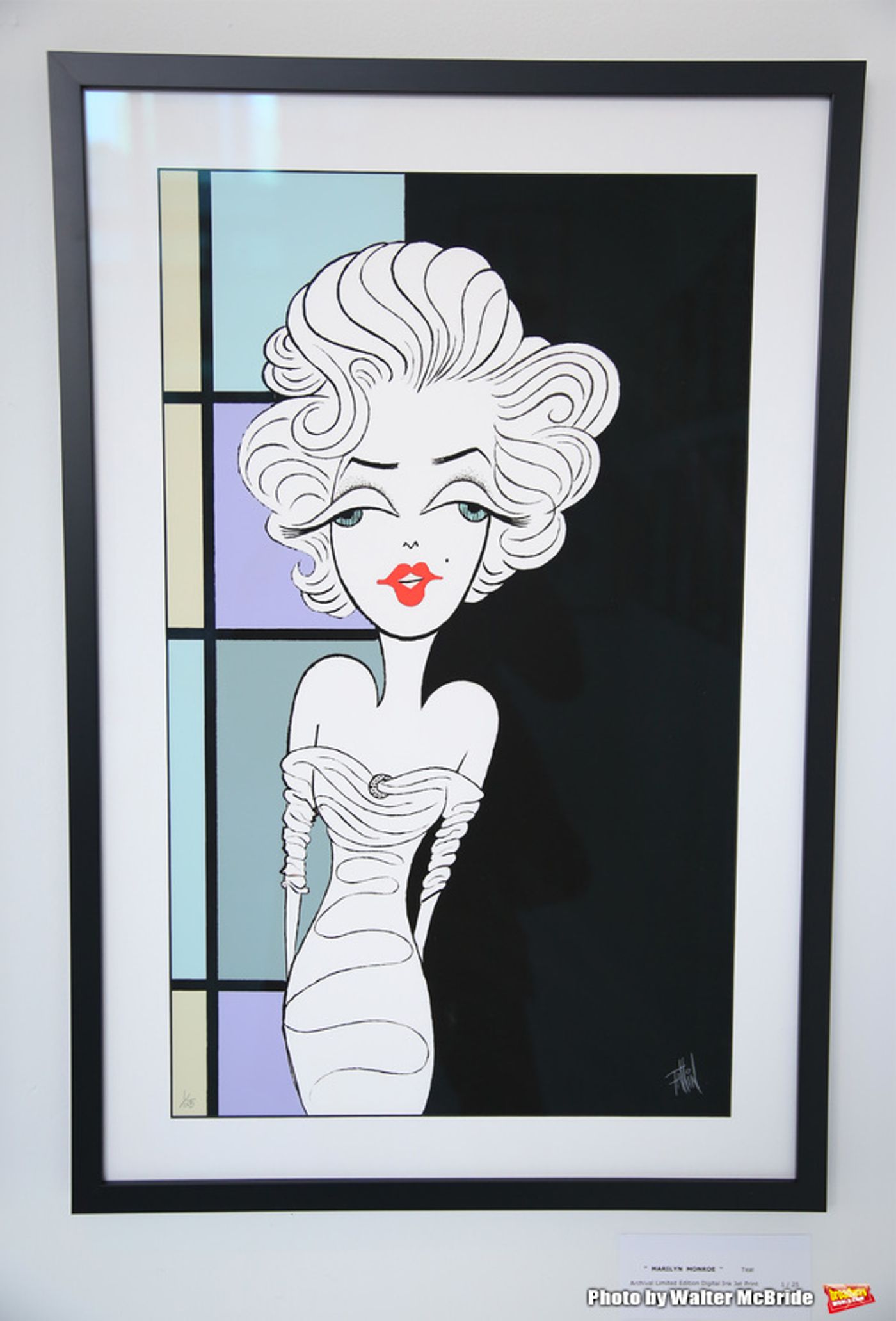 Photo Coverage: Caricature Art of Broadway Icons Featured in New FACES by FALLIN Exhibit Image