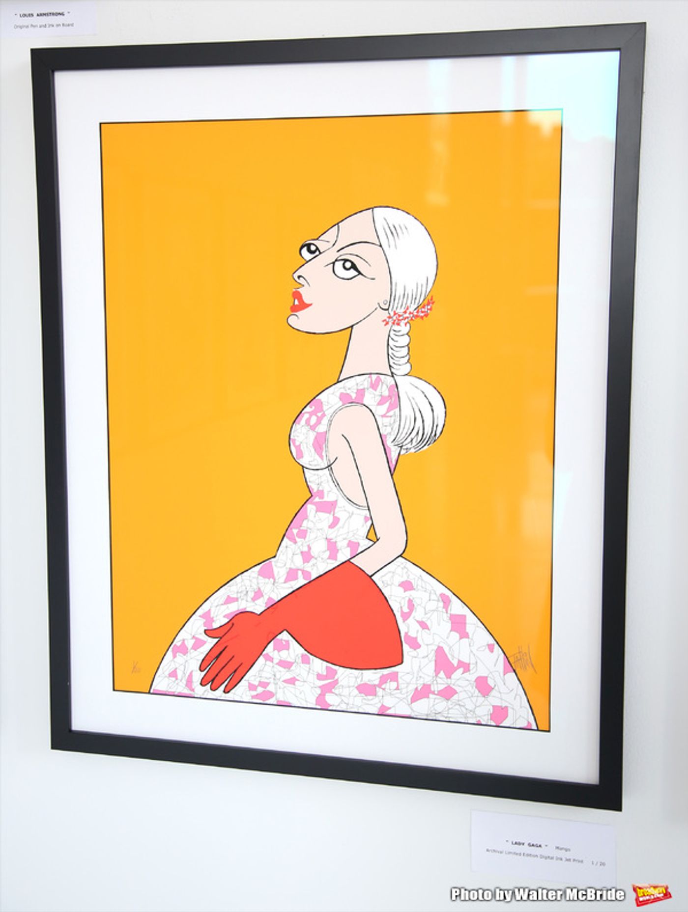 Photo Coverage: Caricature Art of Broadway Icons Featured in New FACES by FALLIN Exhibit Image