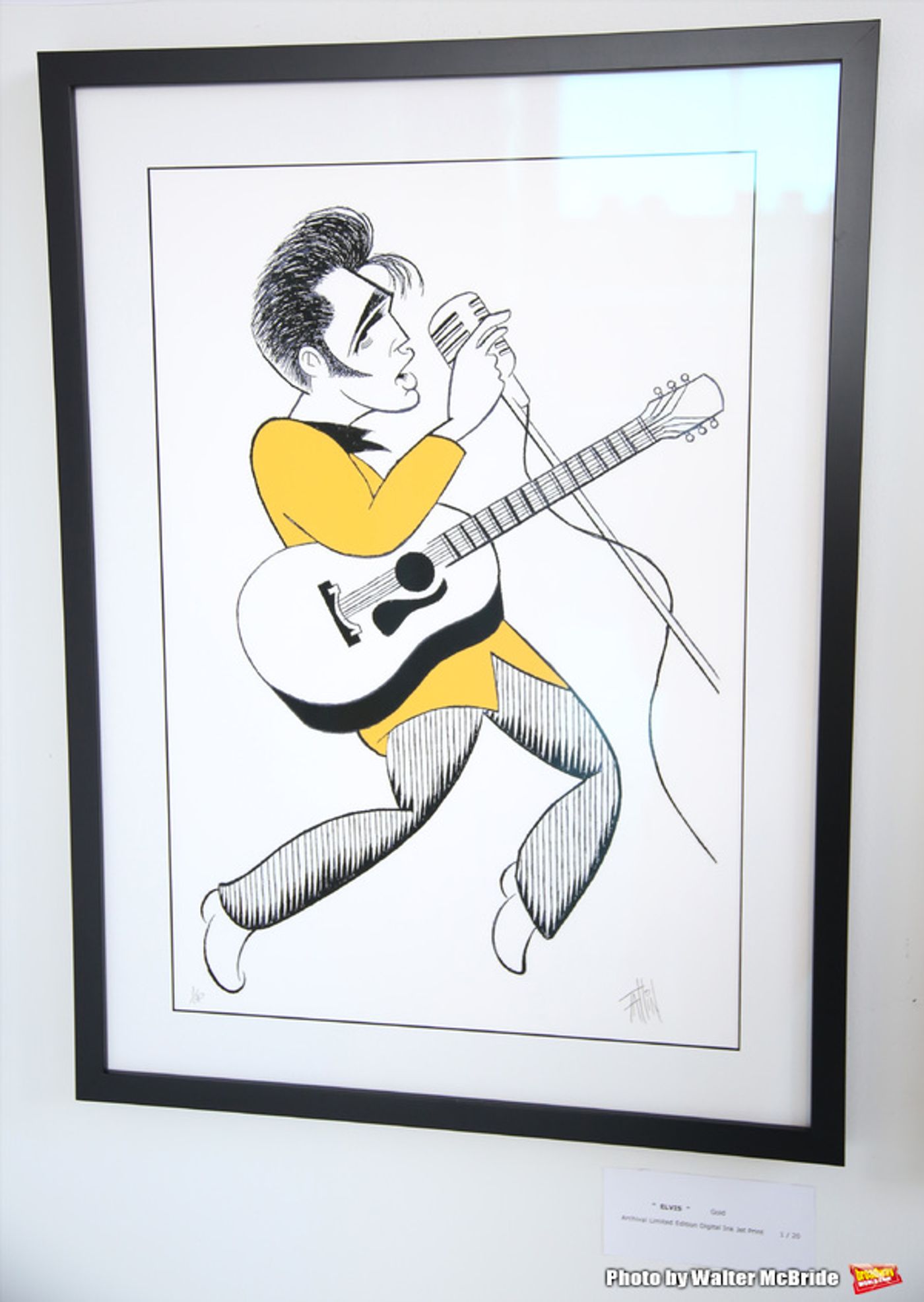 Photo Coverage: Caricature Art of Broadway Icons Featured in New FACES by FALLIN Exhibit Image
