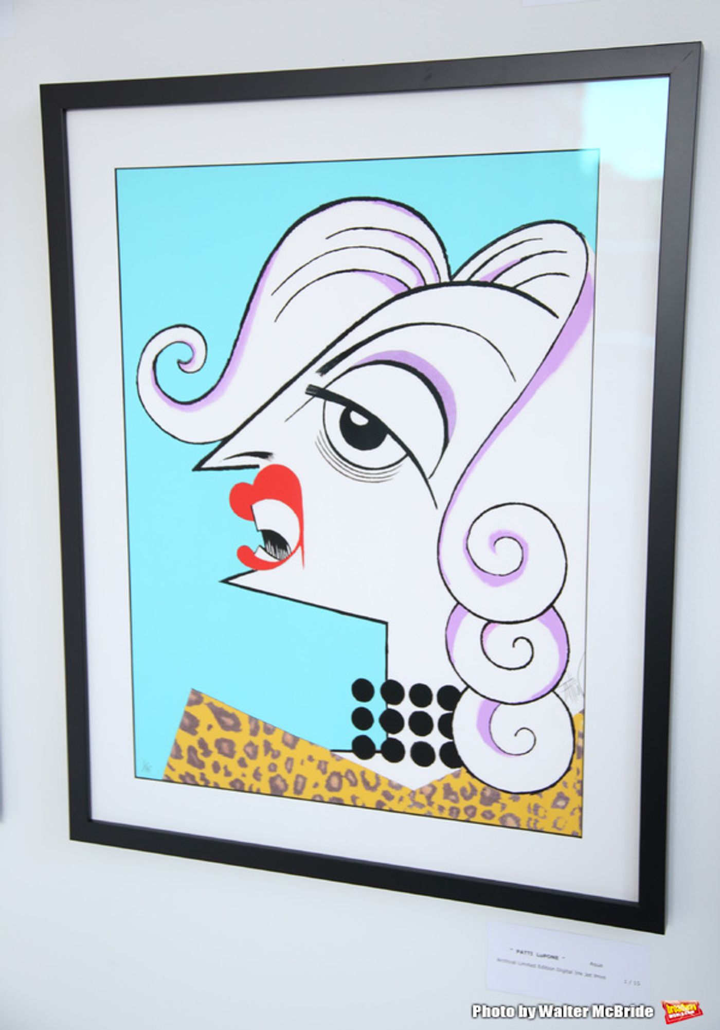 Photo Coverage: Caricature Art of Broadway Icons Featured in New FACES by FALLIN Exhibit Image