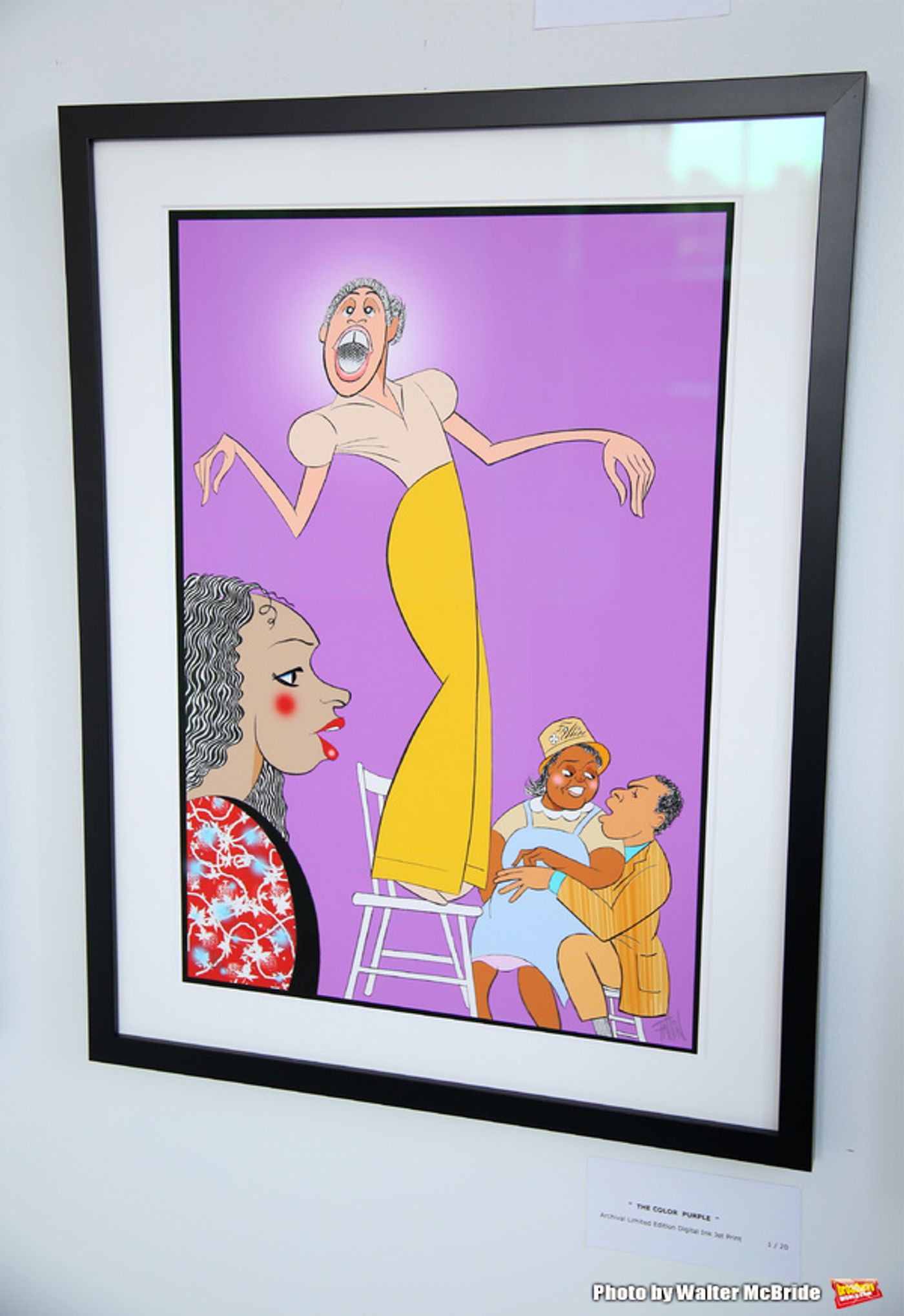 Photo Coverage: Caricature Art of Broadway Icons Featured in New FACES by FALLIN Exhibit Image