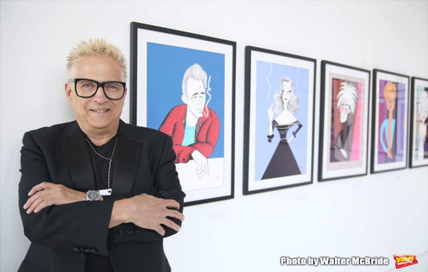 Photo Coverage: Caricature Art of Broadway Icons Featured in New FACES by FALLIN Exhibit Image