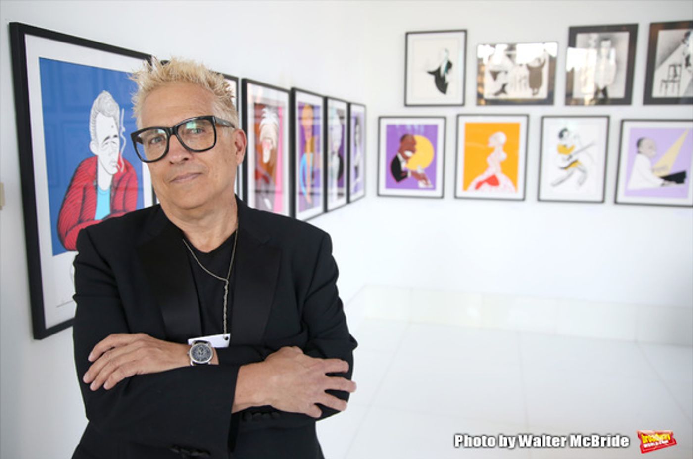 Photo Coverage: Caricature Art of Broadway Icons Featured in New FACES by FALLIN Exhibit Image