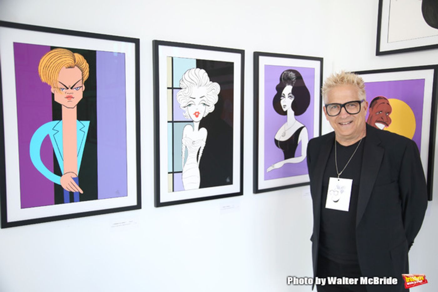 Photo Coverage: Caricature Art of Broadway Icons Featured in New FACES by FALLIN Exhibit Image