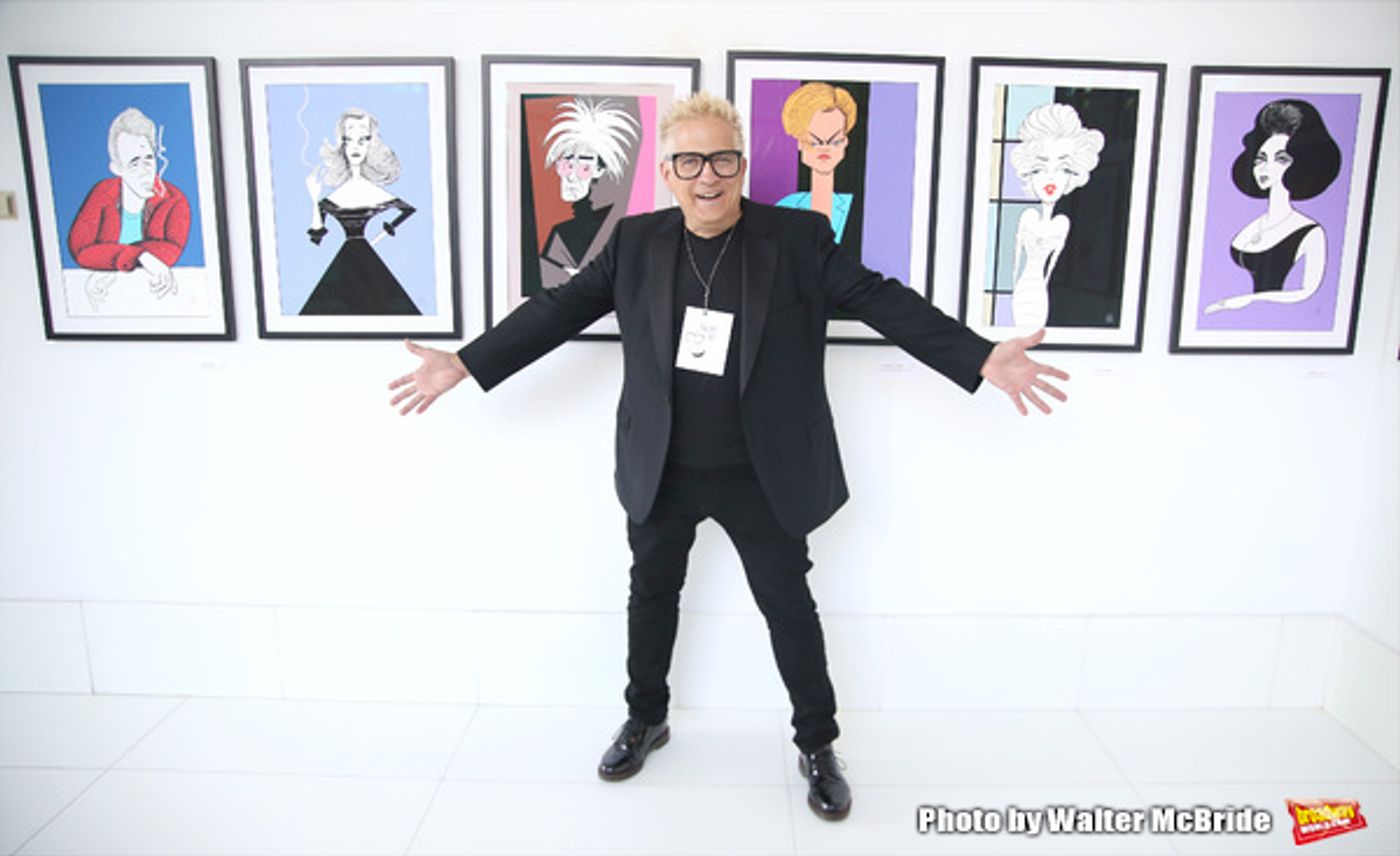 Photo Coverage: Caricature Art of Broadway Icons Featured in New FACES by FALLIN Exhibit Image