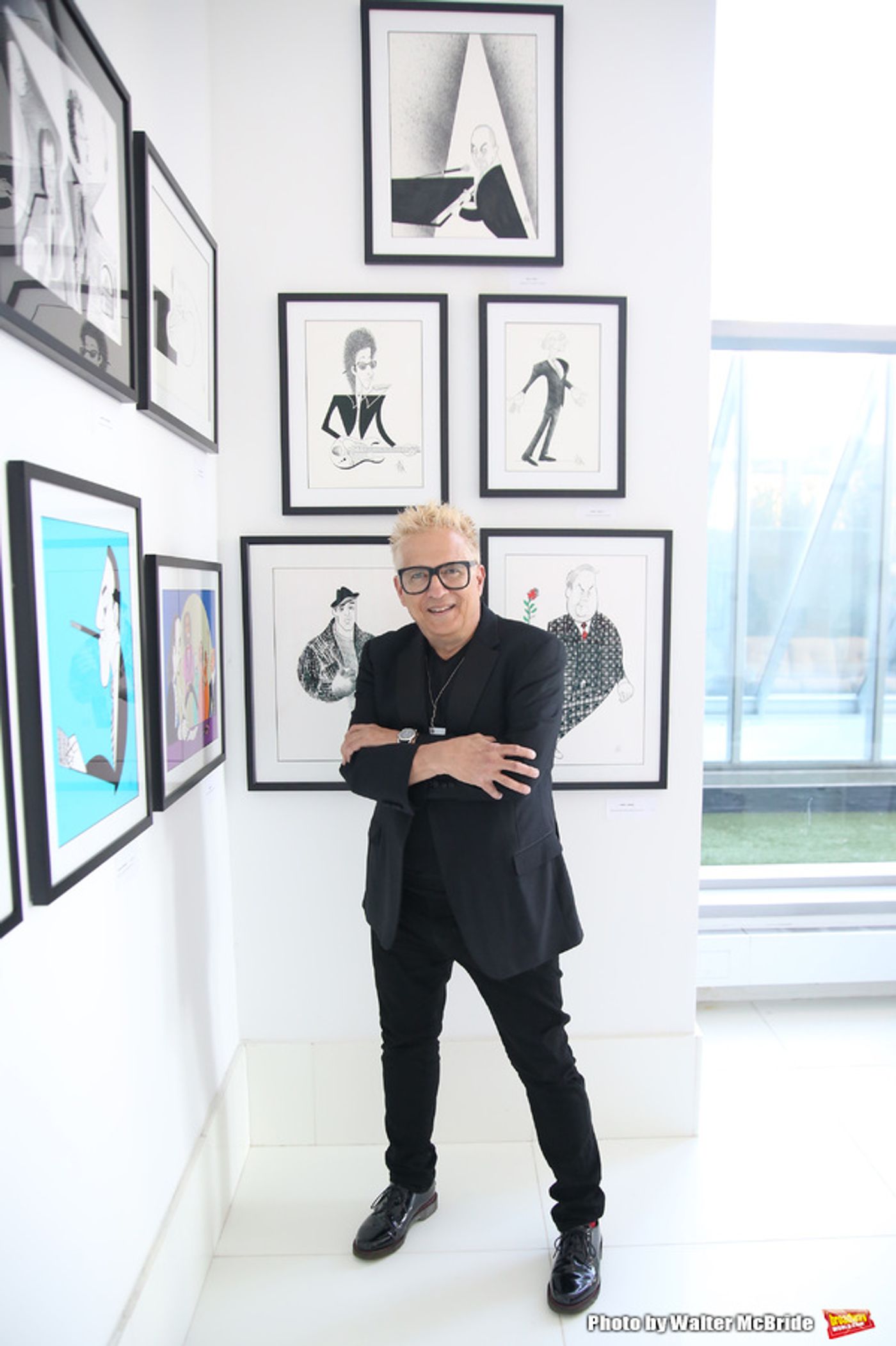 Photo Coverage: Caricature Art of Broadway Icons Featured in New FACES by FALLIN Exhibit Image