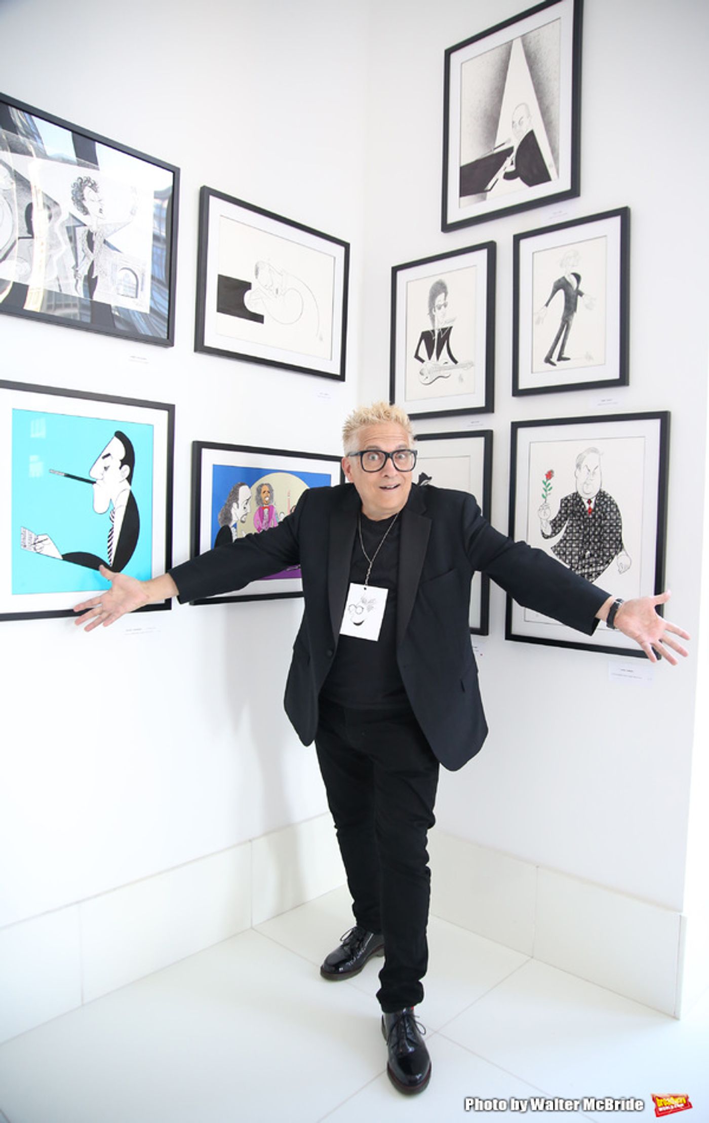 Photo Coverage: Caricature Art of Broadway Icons Featured in New FACES by FALLIN Exhibit Image