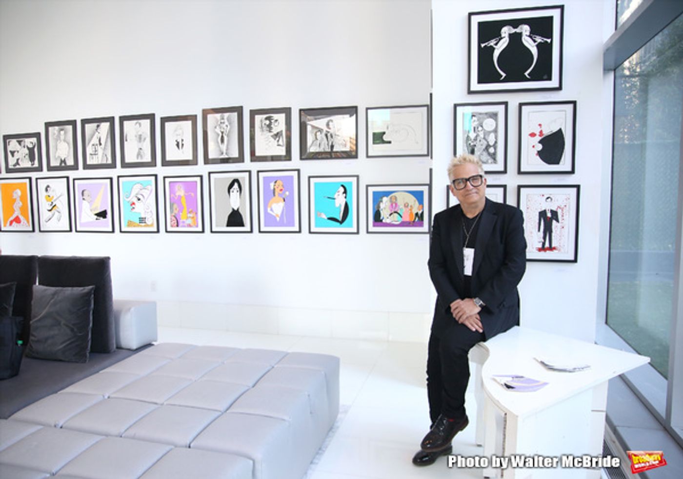 Photo Coverage: Caricature Art of Broadway Icons Featured in New FACES by FALLIN Exhibit Image