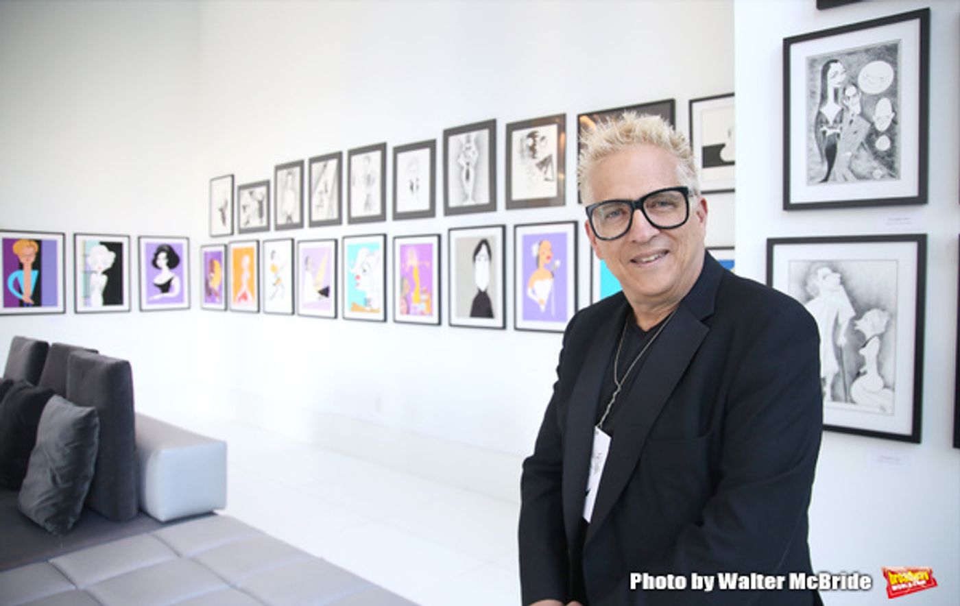 Photo Coverage: Caricature Art of Broadway Icons Featured in New FACES by FALLIN Exhibit Image