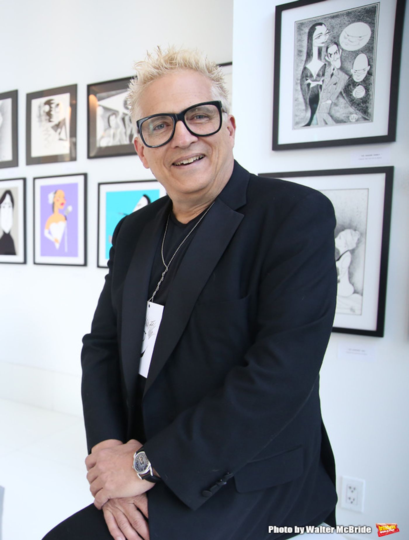 Photo Coverage: Caricature Art of Broadway Icons Featured in New FACES by FALLIN Exhibit Image