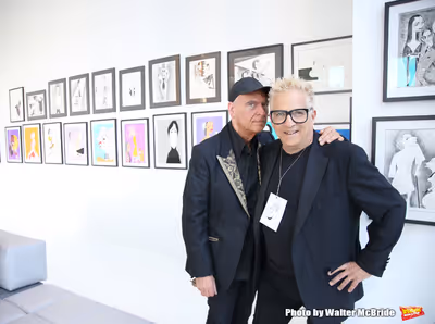Ken Fallin with Stanley Steinberg Photo