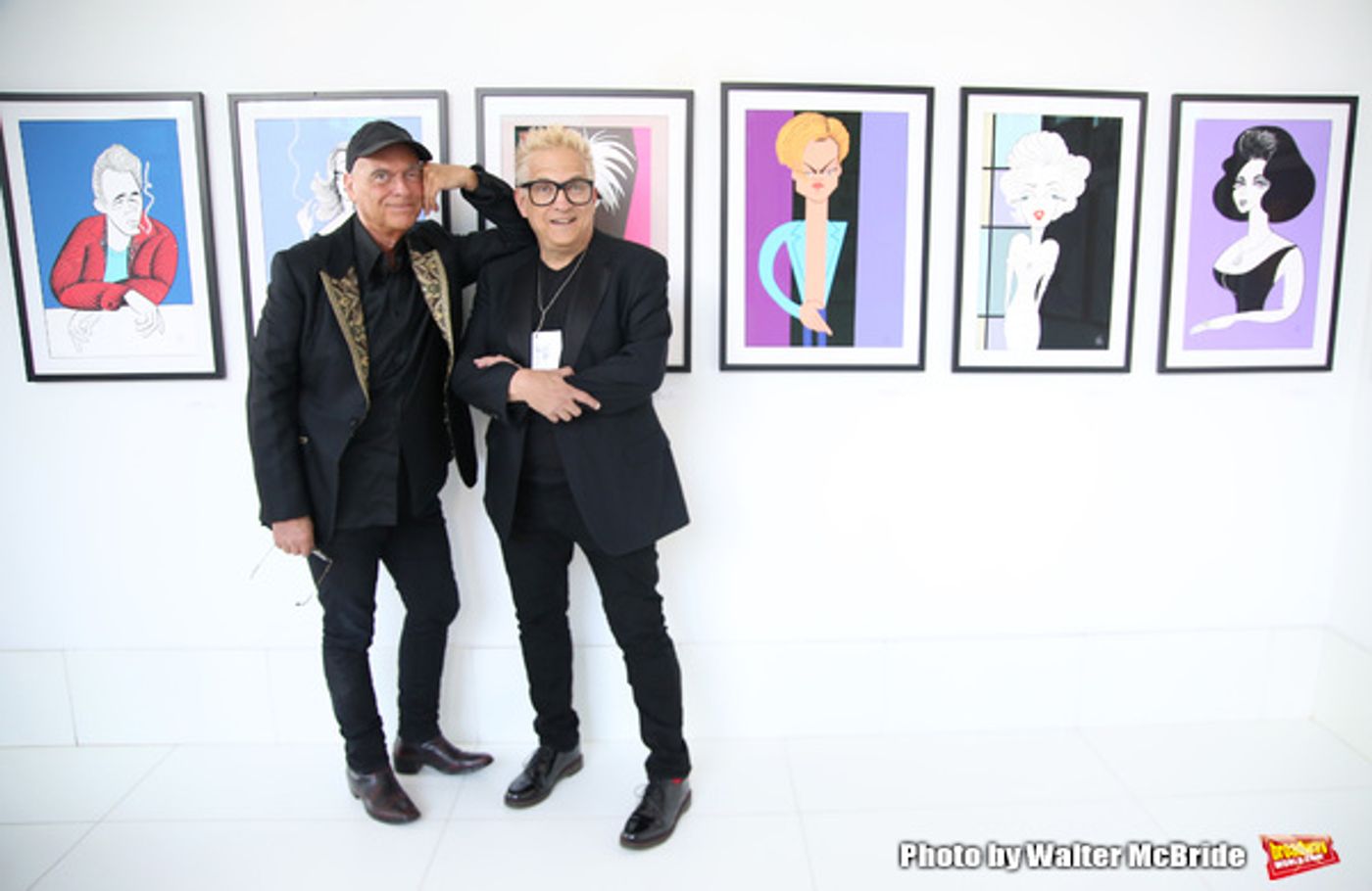 Photo Coverage: Caricature Art of Broadway Icons Featured in New FACES by FALLIN Exhibit Image