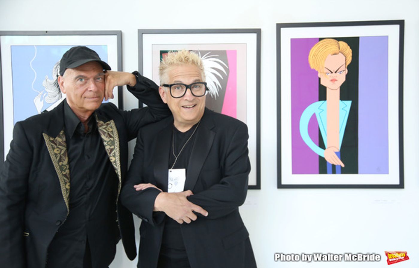 Photo Coverage: Caricature Art of Broadway Icons Featured in New FACES by FALLIN Exhibit Image