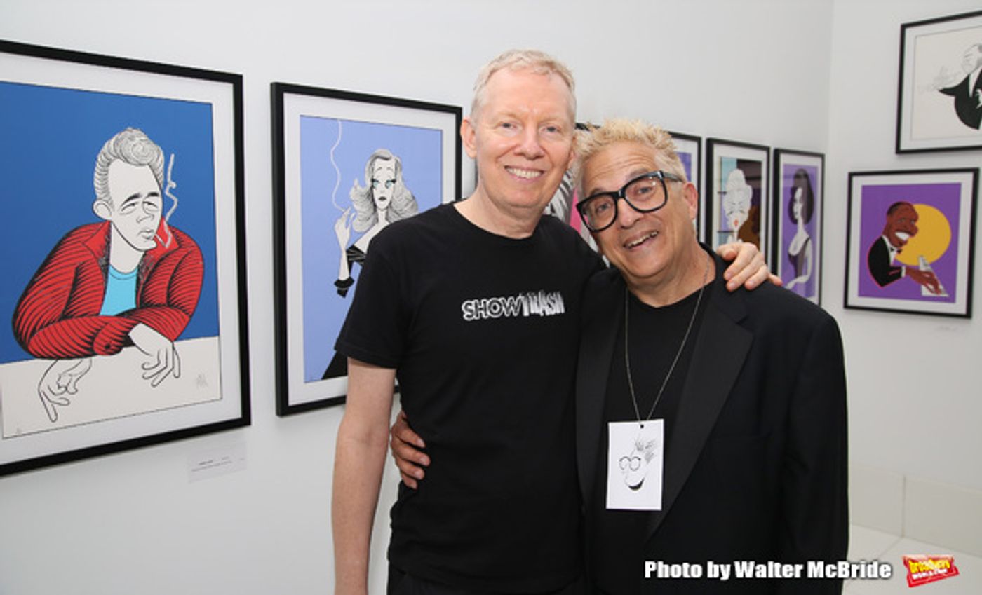 Photo Coverage: Caricature Art of Broadway Icons Featured in New FACES by FALLIN Exhibit Image