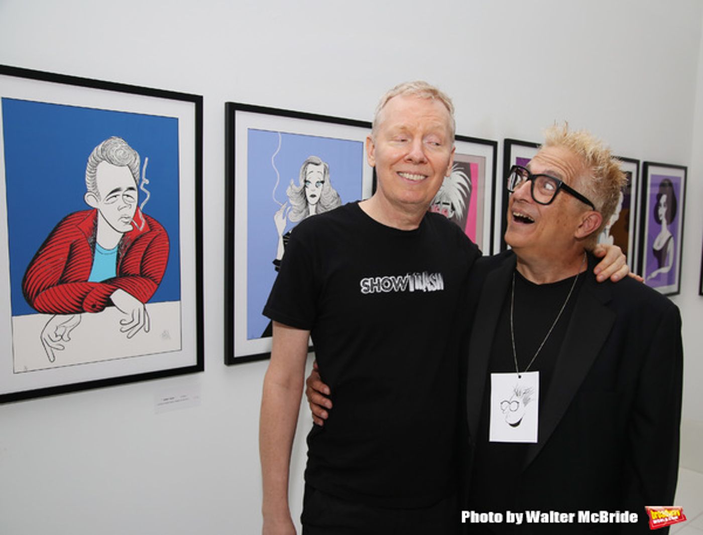 Photo Coverage: Caricature Art of Broadway Icons Featured in New FACES by FALLIN Exhibit Image