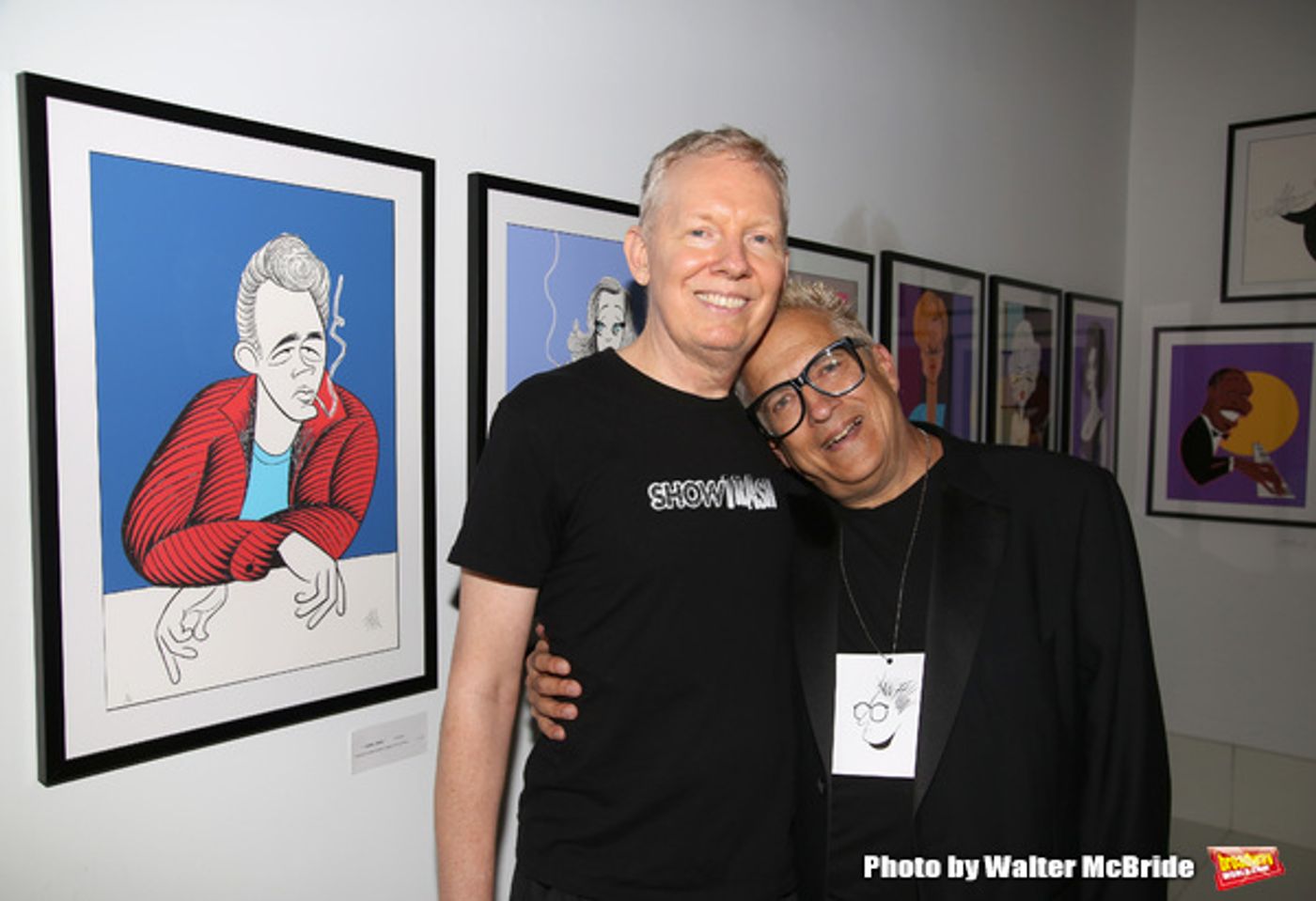 Photo Coverage: Caricature Art of Broadway Icons Featured in New FACES by FALLIN Exhibit Image