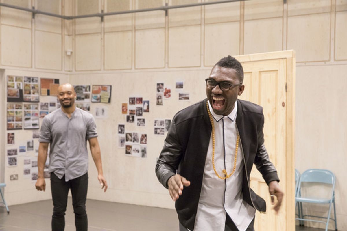 Kwama Kwei-Armah at ONE NIGHT IN MIAMI Rehearses for the Donmar