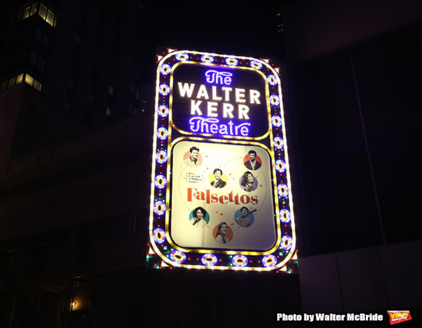 Up on the Marquee: FALSETTOS Lights Up Broadway  Image