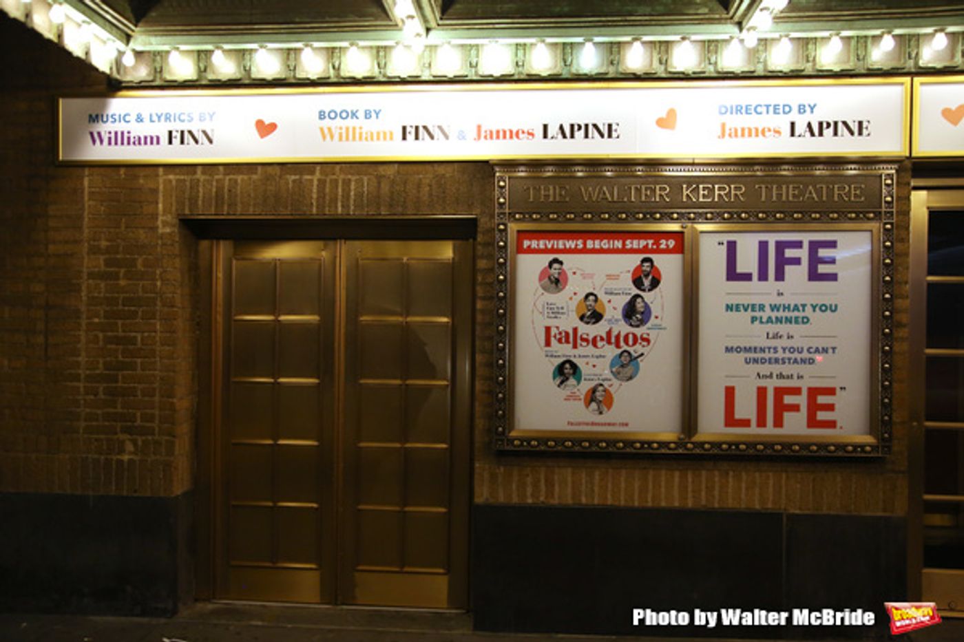 Up on the Marquee: FALSETTOS Lights Up Broadway  Image