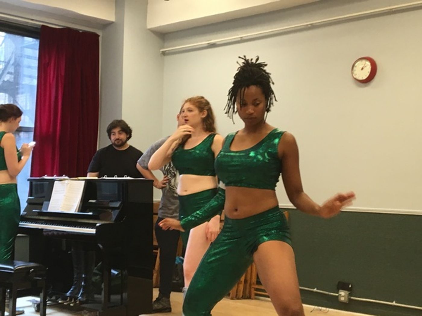 Photo Flash: Sneak Peek at WILD WOMEN OF PLANET WONGO in Rehearsal  Image