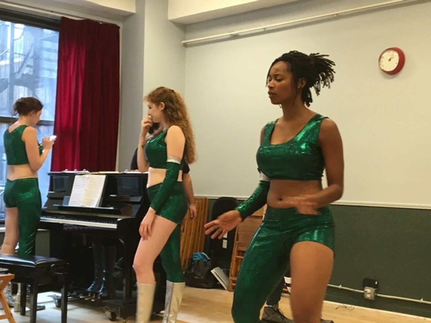 Photo Flash: Sneak Peek at WILD WOMEN OF PLANET WONGO in Rehearsal  Image