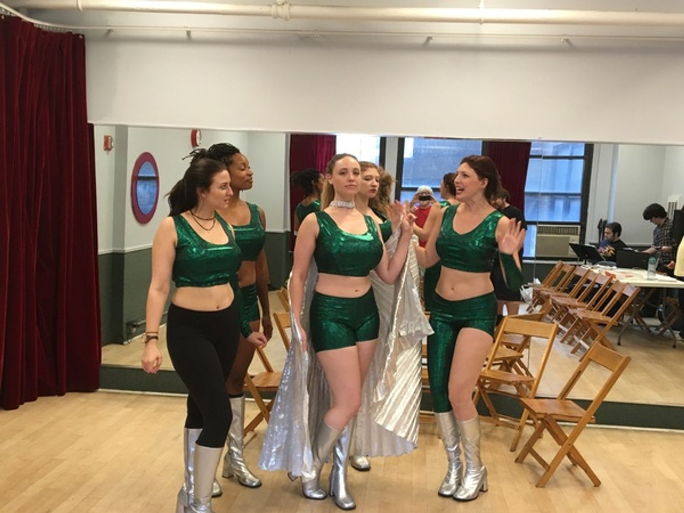 Photo Flash: Sneak Peek at WILD WOMEN OF PLANET WONGO in Rehearsal  Image