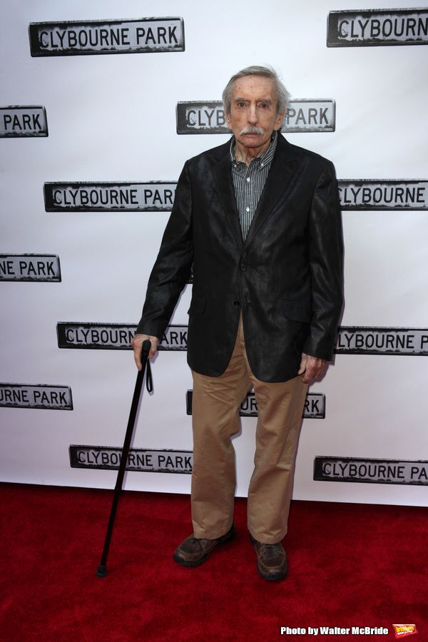 Edward Albee attending the Broadway Opening Night Performance of 'Clybourne Park' at  Photo