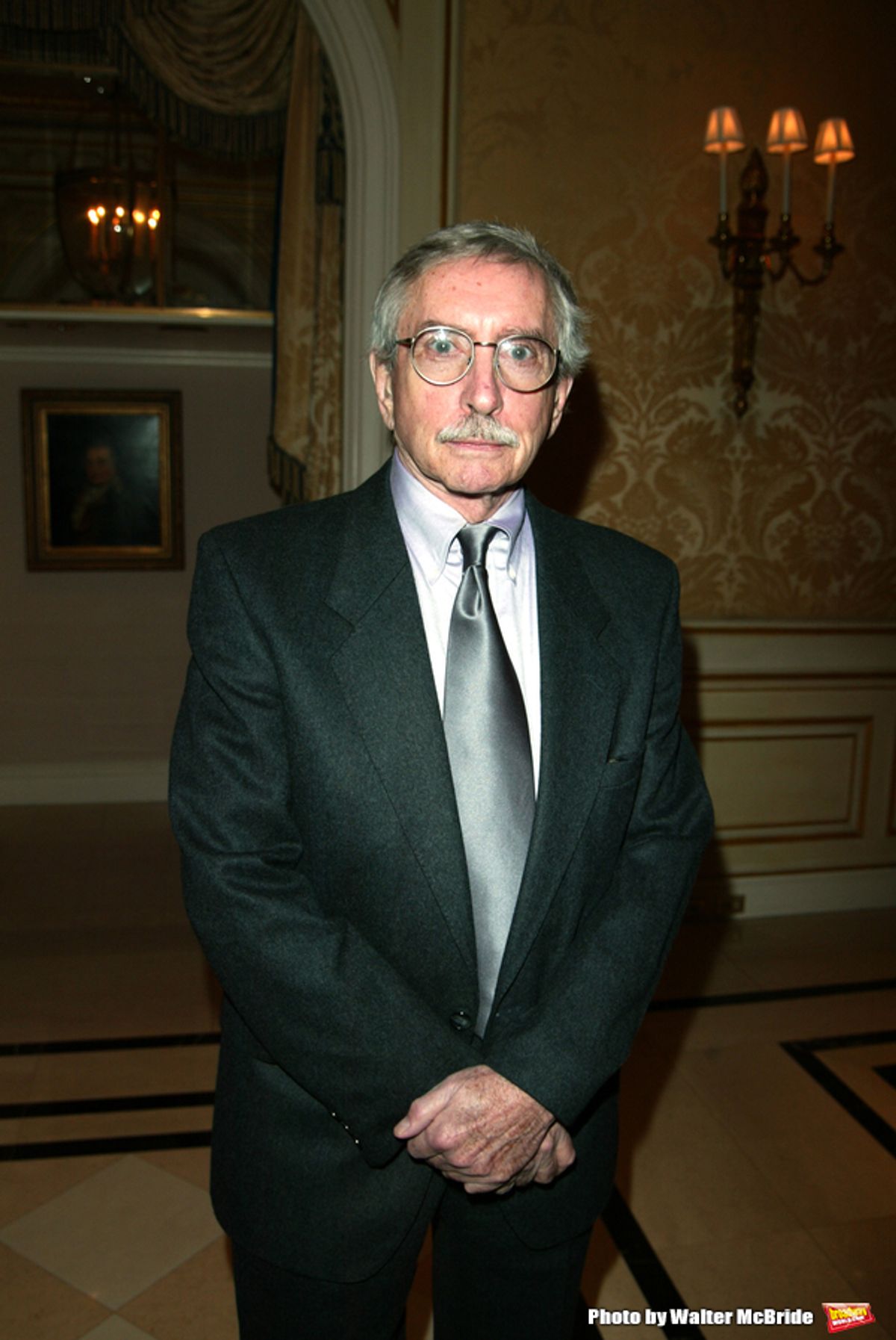 EDWARD ALBEE attending the Signature Theatre Company.Honors Event at the Essex House, New York City..May 5, 2003. at 