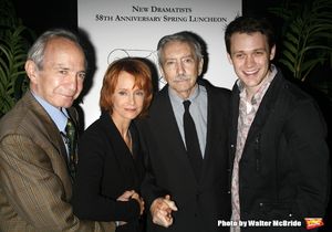 Ben Gazzara, Swoozie Kurtz, Edward Albee & Michael Arden attending the New Dramatists 58th Annual Spring Luncheon to honor Edward Albee at the Mariott Marquee Hotel in New York City..May 17th, 2007. @ BroadwayWorld Ben Gazzara, Swoozie Kurtz, Edward Albee & Michael Arden attending the New Dramatists Photo