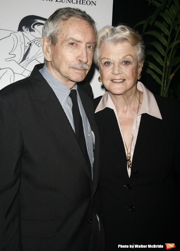Edward Albee & Angela Lansbury attending the New Dramatists 58th Annual Spring Lunche Photo