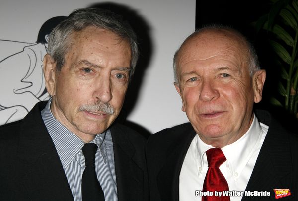 Edward Albee & Terrence McNally attending the New Dramatists 58th Annual Spring Lunch Photo