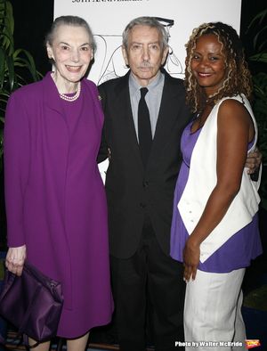 Marian Seldes & Edward Albee & Tonya Pinkins attending the New Dramatists 58th Annual Spring Luncheon to honor Edward Albee at the Mariott Marquee Hotel in New York City..May 17th, 2007. @ BroadwayWorld Marian Seldes & Edward Albee & Tonya Pinkins attending the New Dramatists 58th Annual Photo