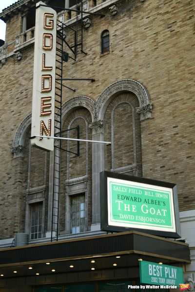 Sally Field and Bill Irwin .Star in the Edward Albee Play, The Goat.Golden Theatre.Th Photo