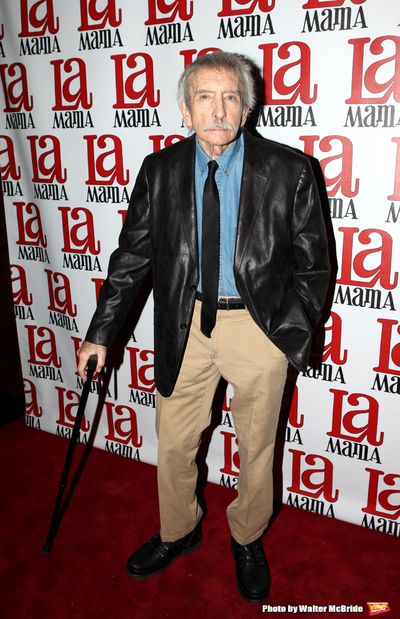 Edward Albee attending the La Mama Celebrates 51 Gala Party at the Ellen Stewart Thea Photo