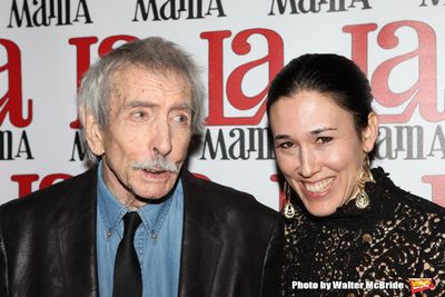 Edward Albee & Mia Yoo attending the La Mama Celebrates 51 Gala Party at the Ellen St Photo