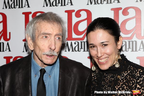 Edward Albee & Mia Yoo attending the La Mama Celebrates 51 Gala Party at the Ellen St Photo