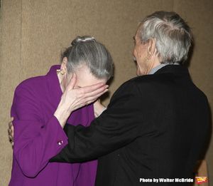 Marian Seldes & Edward Albee attending the New Dramatists 58th Annual Spring Luncheon to honor Edward Albee at the Mariott Marquee Hotel in New York City. May 17th, 2007 @ BroadwayWorld Marian Seldes & Edward Albee attending the New Dramatists 58th Annual Spring Luncheon Photo